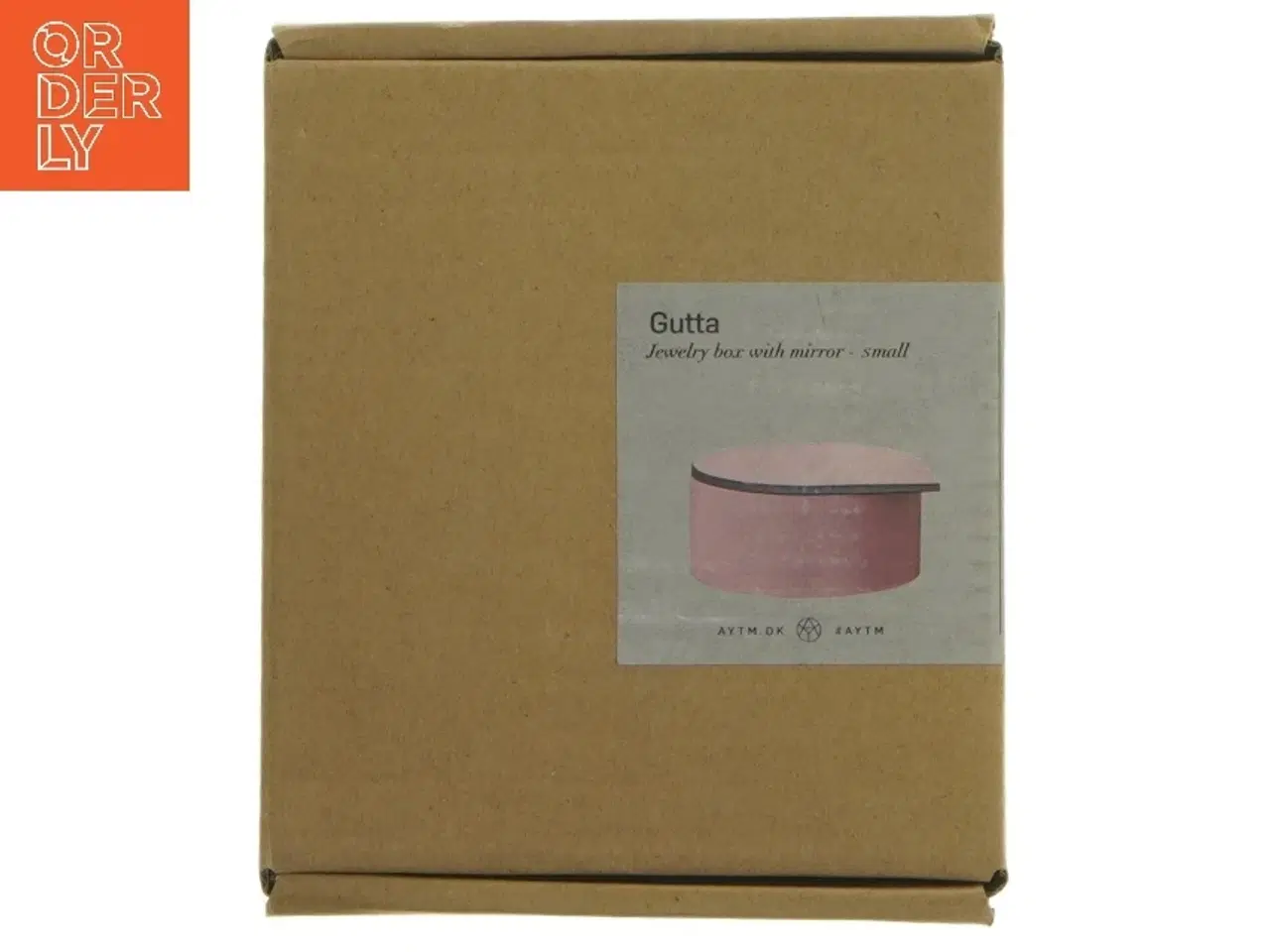 Billede 2 - Smykkeskrin med spejl fra AYTM (str. Ø 8 cm)