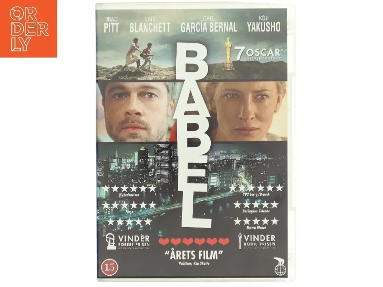 Billede 1 - Babel med Brad Pitt (DVD)