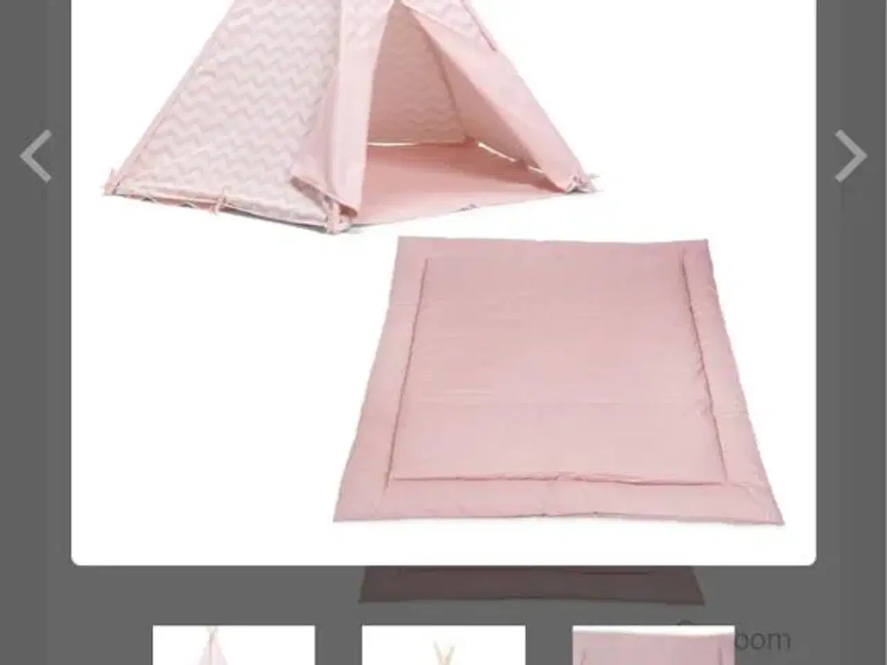 Billede 1 - Alice and Fox tipi telt med madras