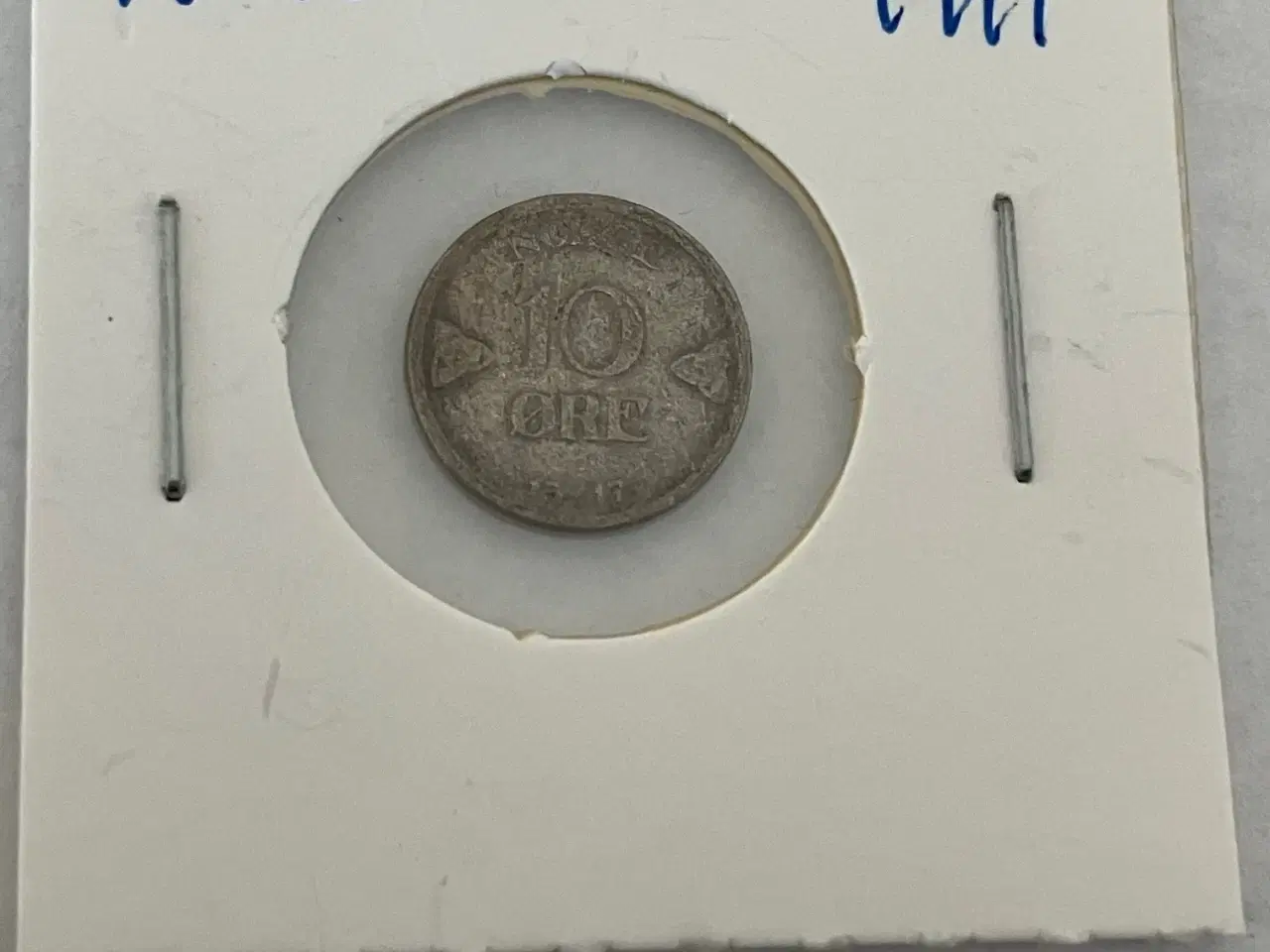 Billede 1 - 10 øre 1917 Norge