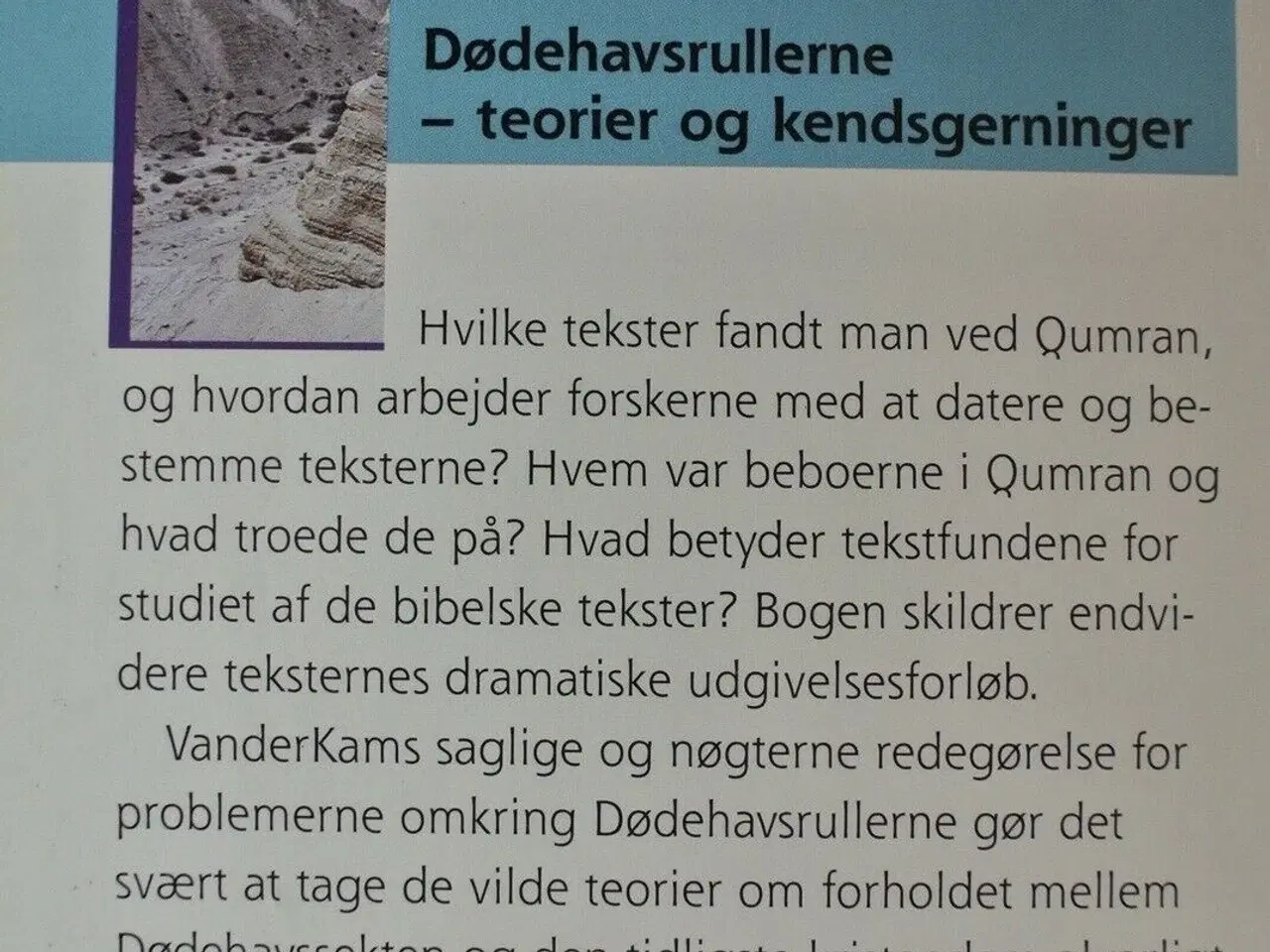 Billede 2 - dødehavsrullerne - teorier og kendsgerninger, af j