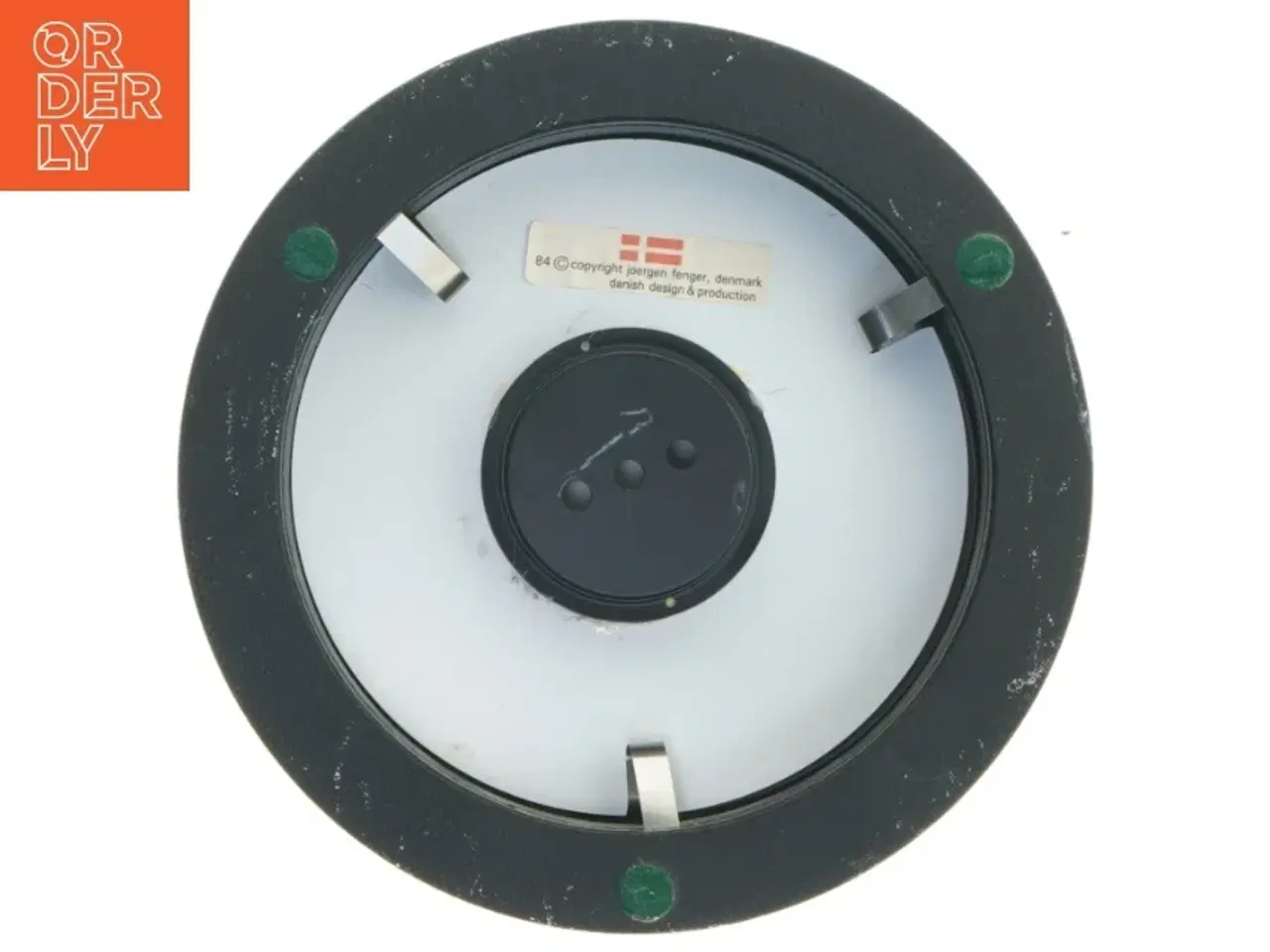 Billede 3 - Vægtermometer og hygrometer fra Joergen Fenger (str. Ø 18,5 cm)