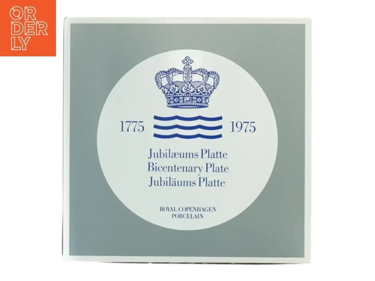 Billede 6 - Royal Copenhagen Jubilæumsplatte fra Royal Copenhagen (str. Diameter 18 cm)