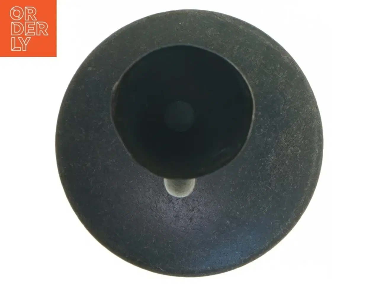 Billede 3 - Rustik lysestage i metal (str. 36 cm)
