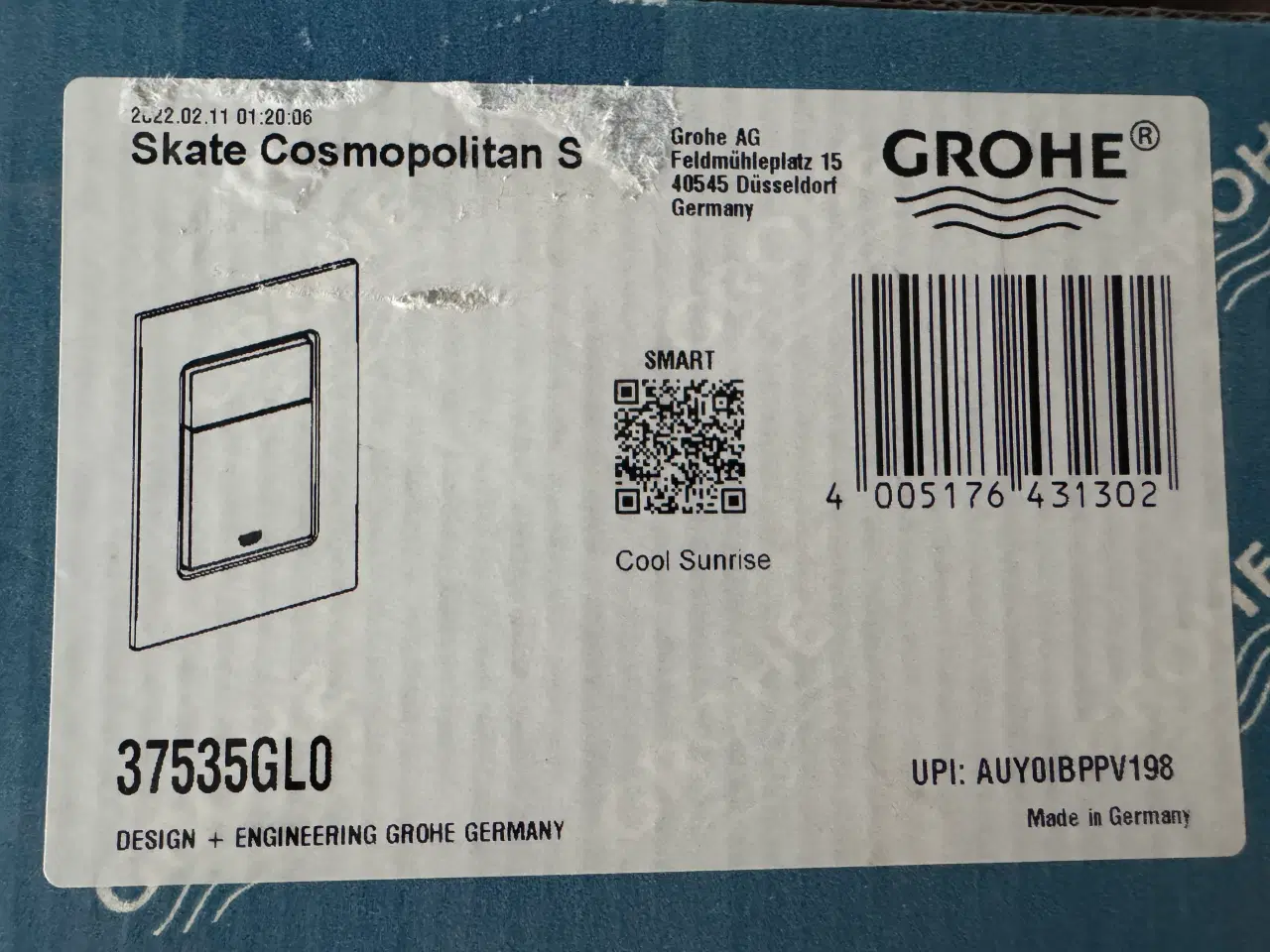 Billede 2 - GROHE Skate Cosmopolitan S Betjeningsplade