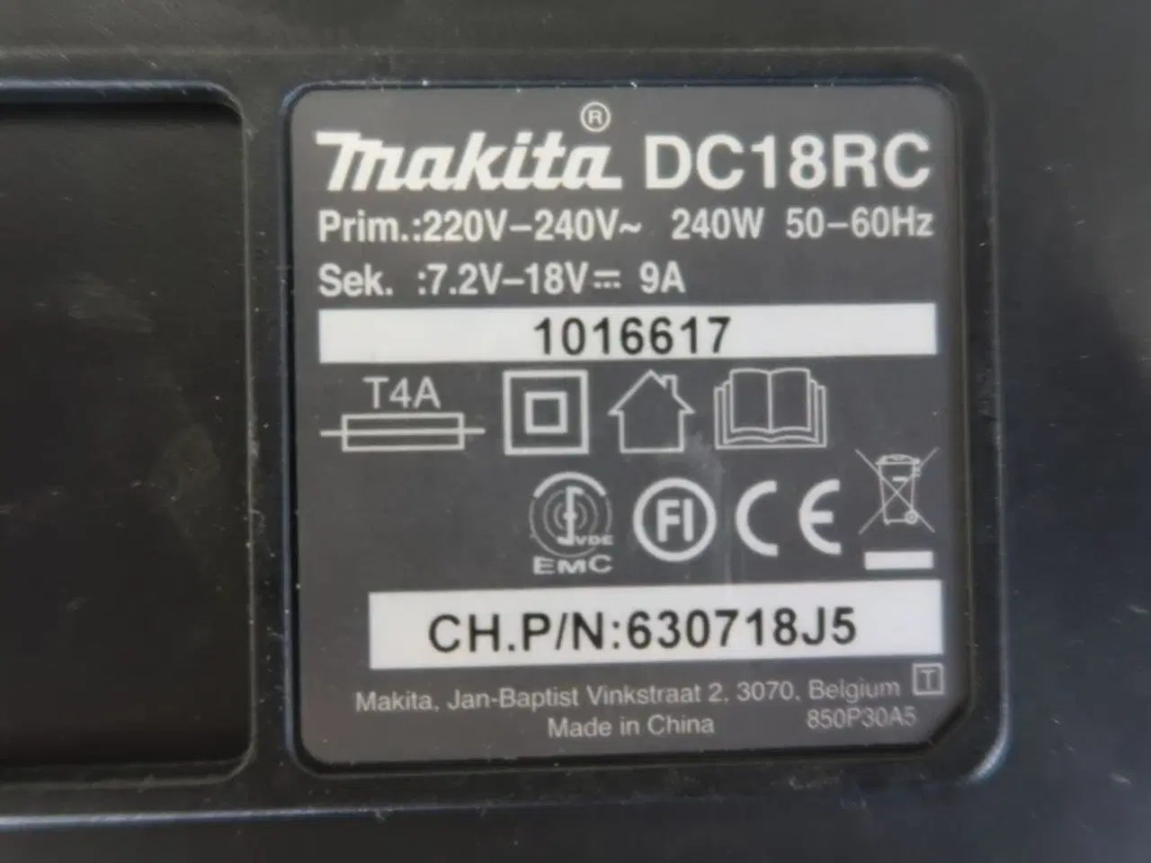 Billede 3 - Batterilader MAKITA DC18RC