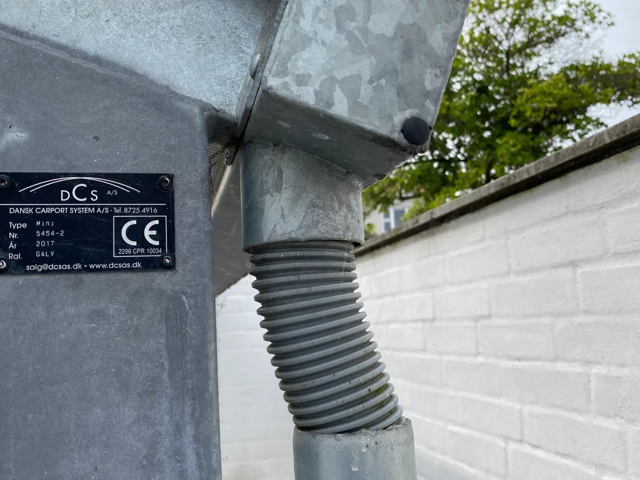 Billede 3 - Cykelskur (Dansk carport system)