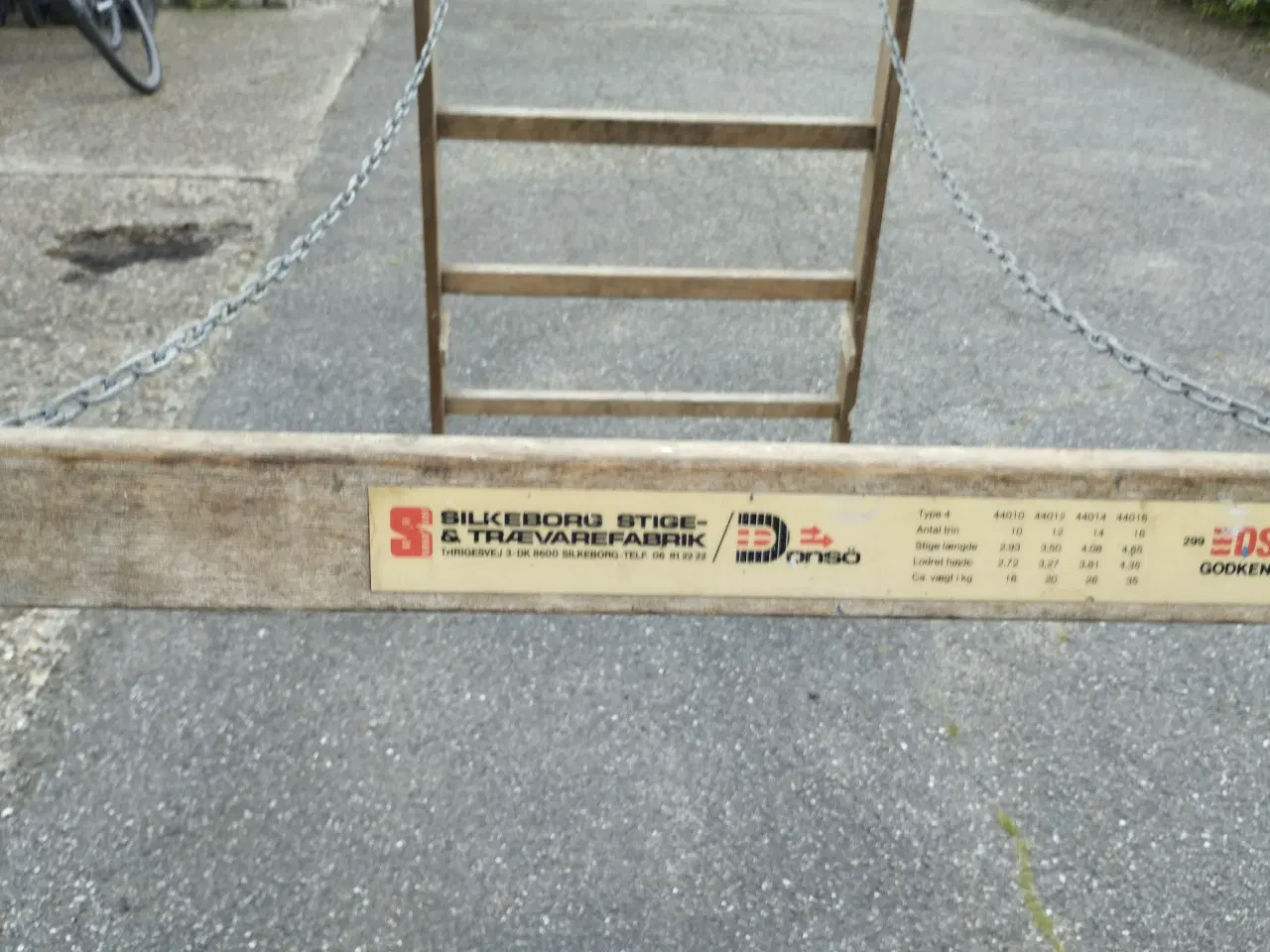 Billede 4 - Wienerstige 12x2 trin,  forskellige mål i billeder