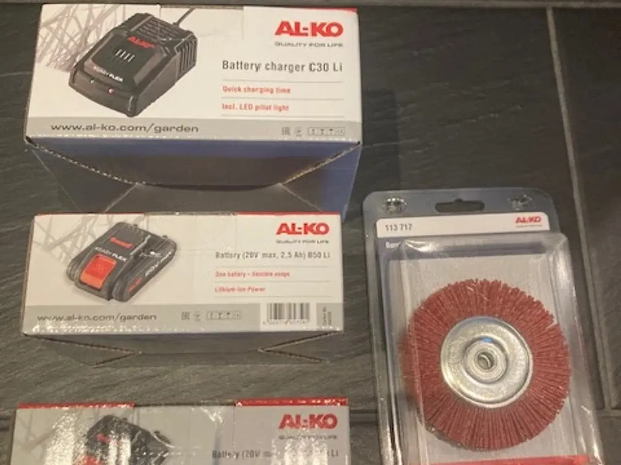 Billede 2 - AL-KO Easy Flex MB 2010 Fliserenser m/ 2 batterier