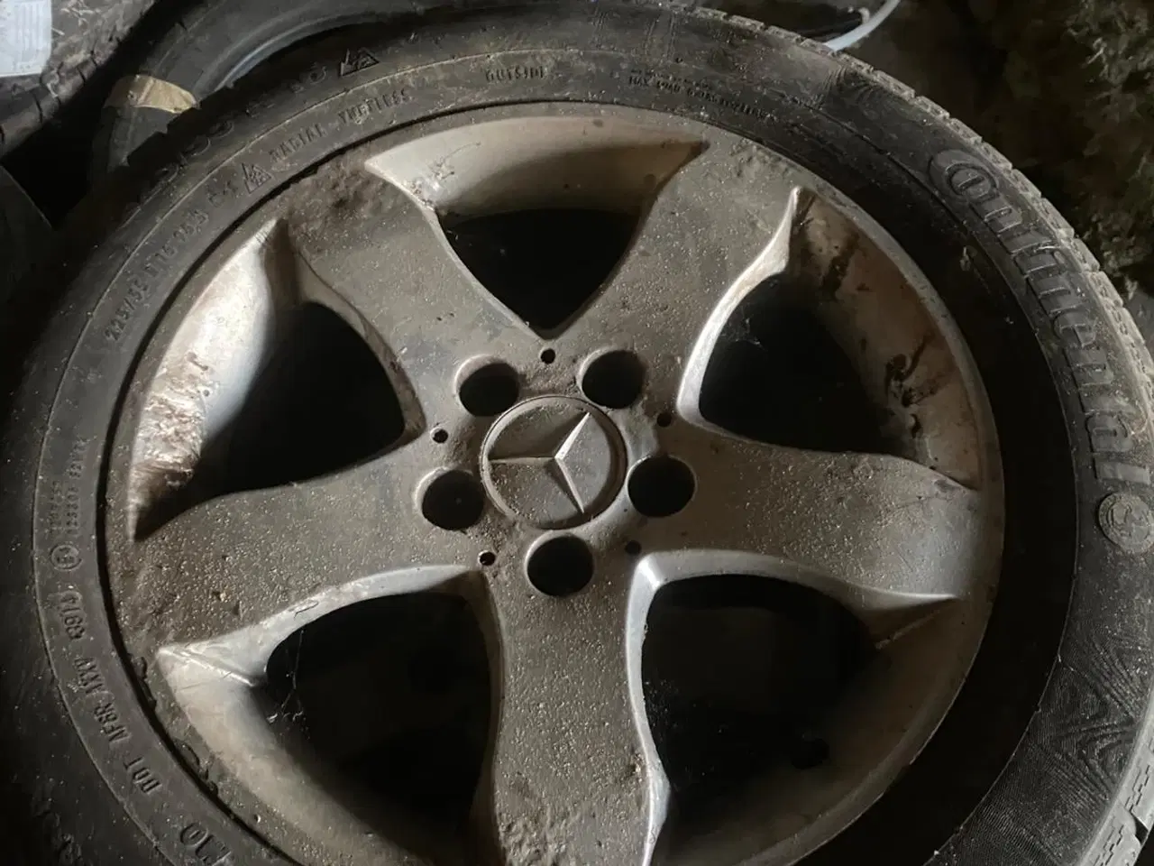 Billede 3 - Alufælge 17" og 16" mercedes