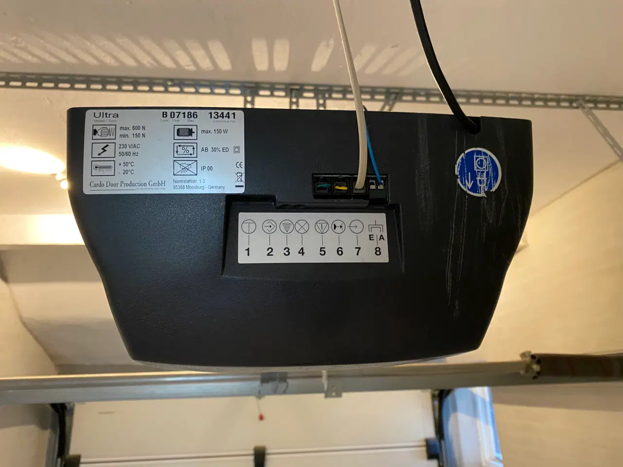 Billede 7 - Crawford garageport med fjernbetjening