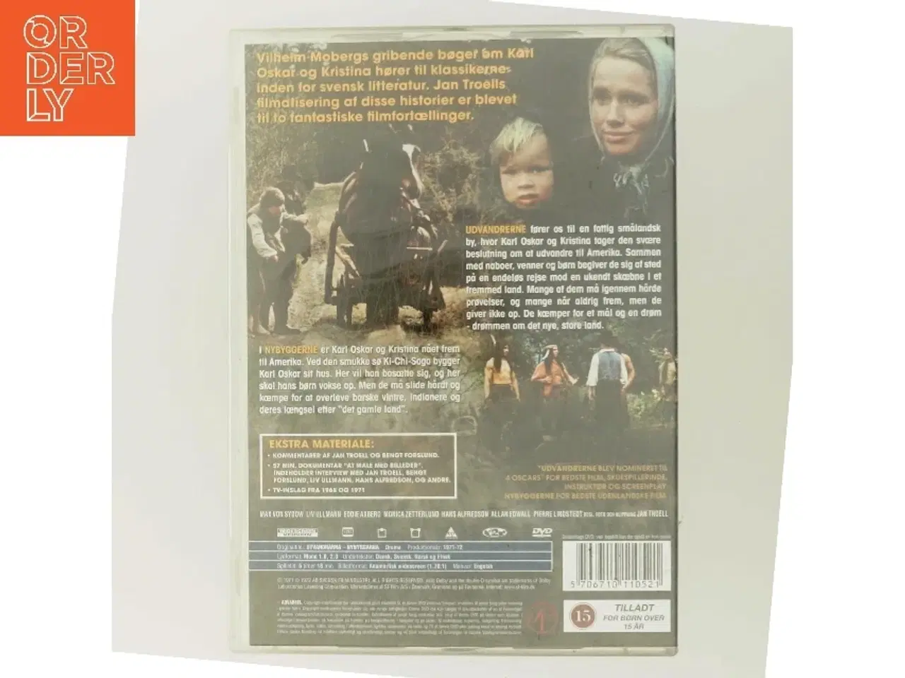 Billede 3 - Udvandrerne - Nybyggere med Max Von Sydow (DVD)