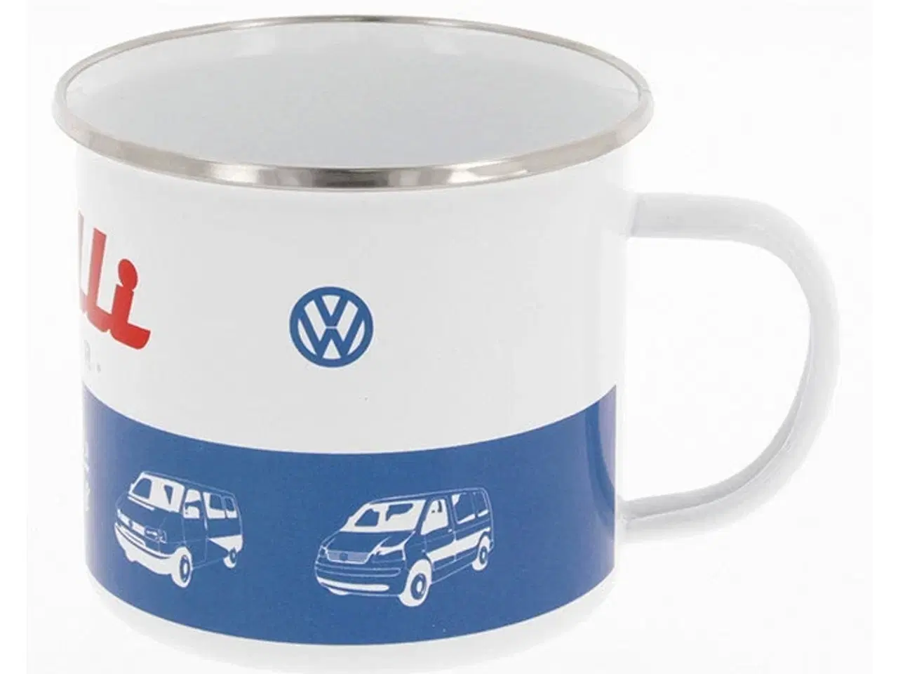 Billede 1 - Emaljekrus, VW T1 bus "BULLI DRIVER" 500ml