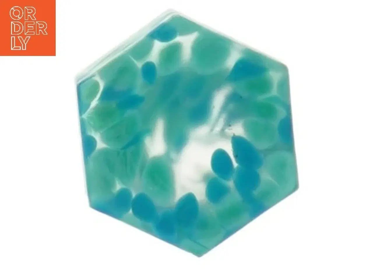 Billede 4 - Glas fyrfadslysestage fra Bülow Glas Bornholm (str. 6,5 cm)