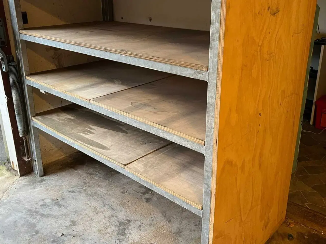 Billede 1 - Kraftig industrireol i galvaniseret stål – ekstrem