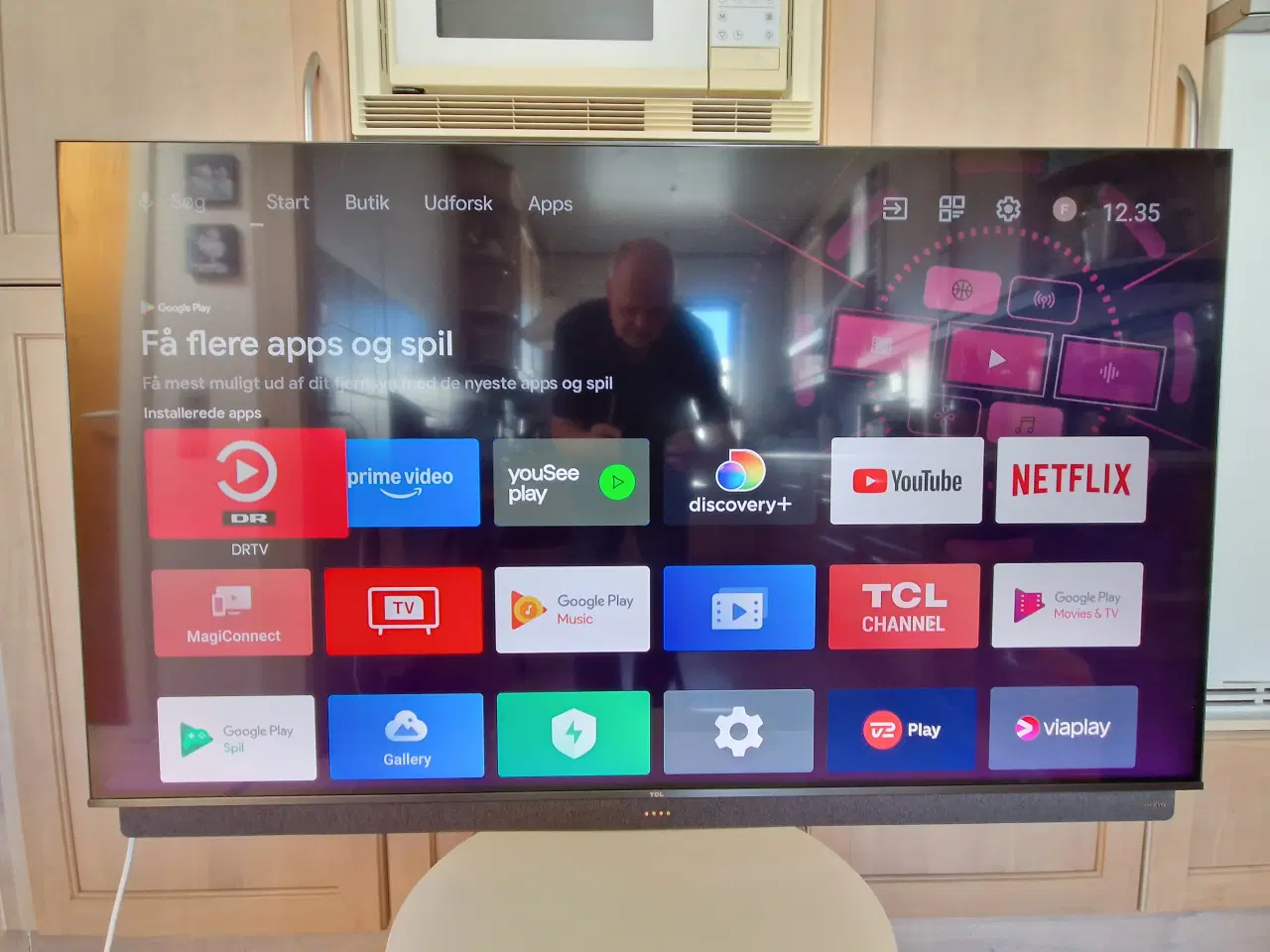 Billede 1 - TCL tv med indbygget soundbar fra onkyo