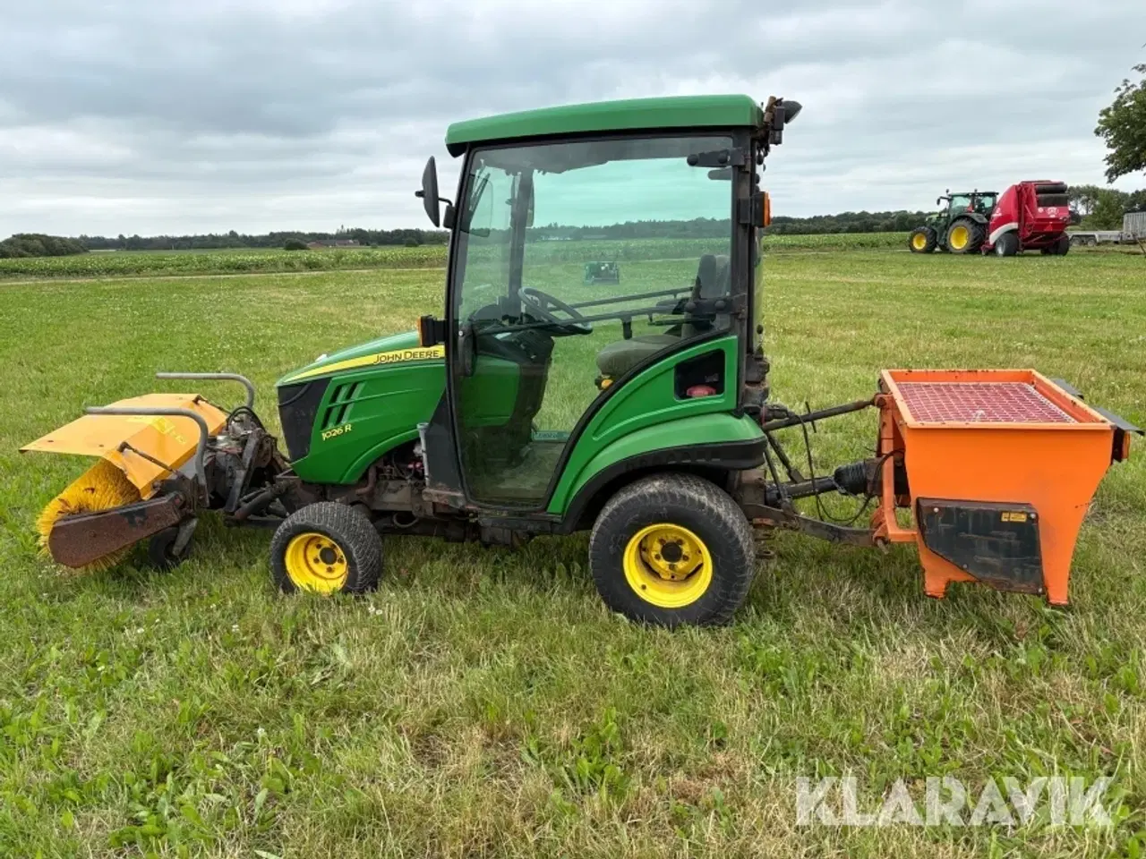 Billede 7 - Minitraktor John Deere 1026 R