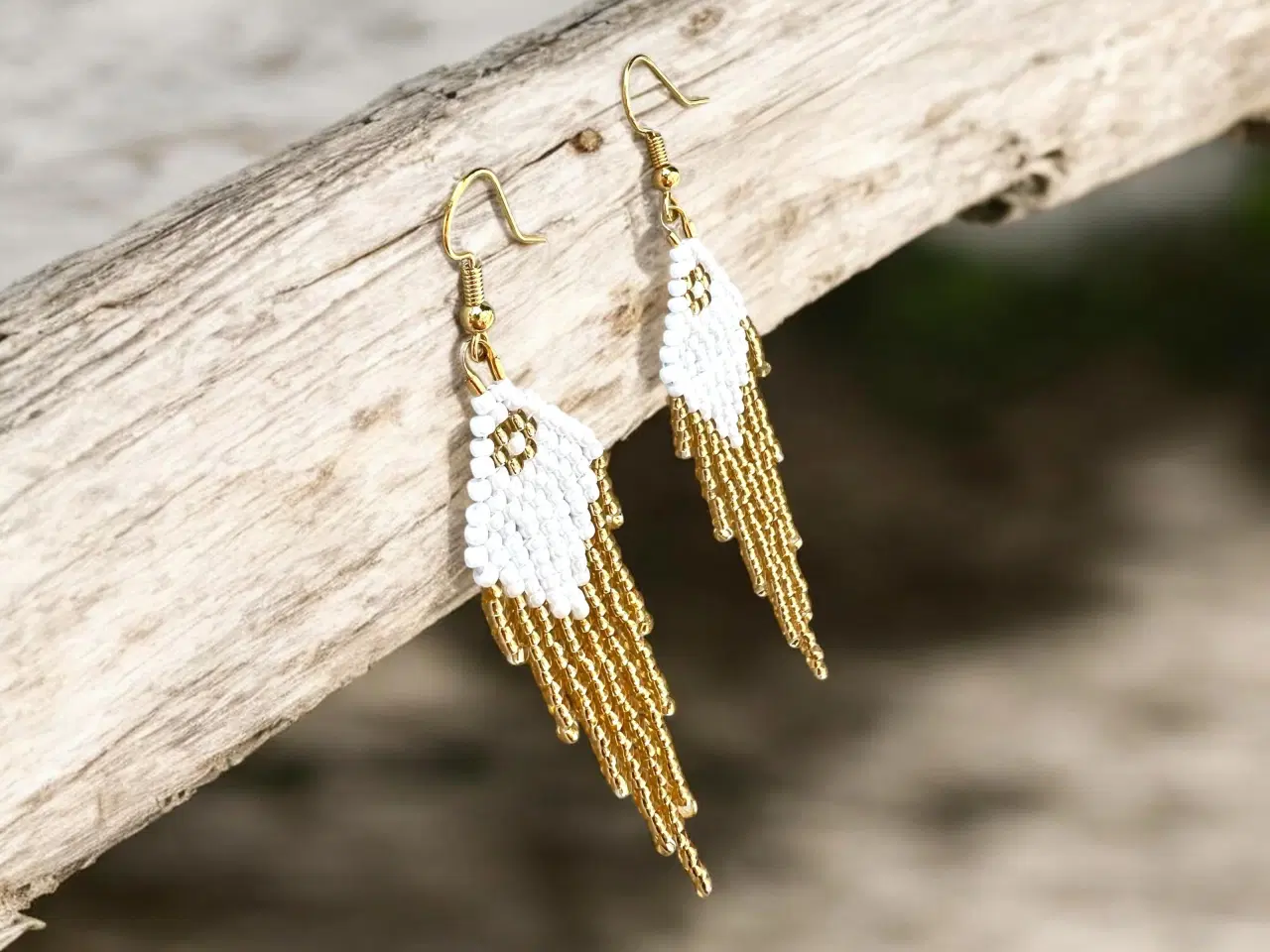 Billede 2 - Grønlandske perle øreringe