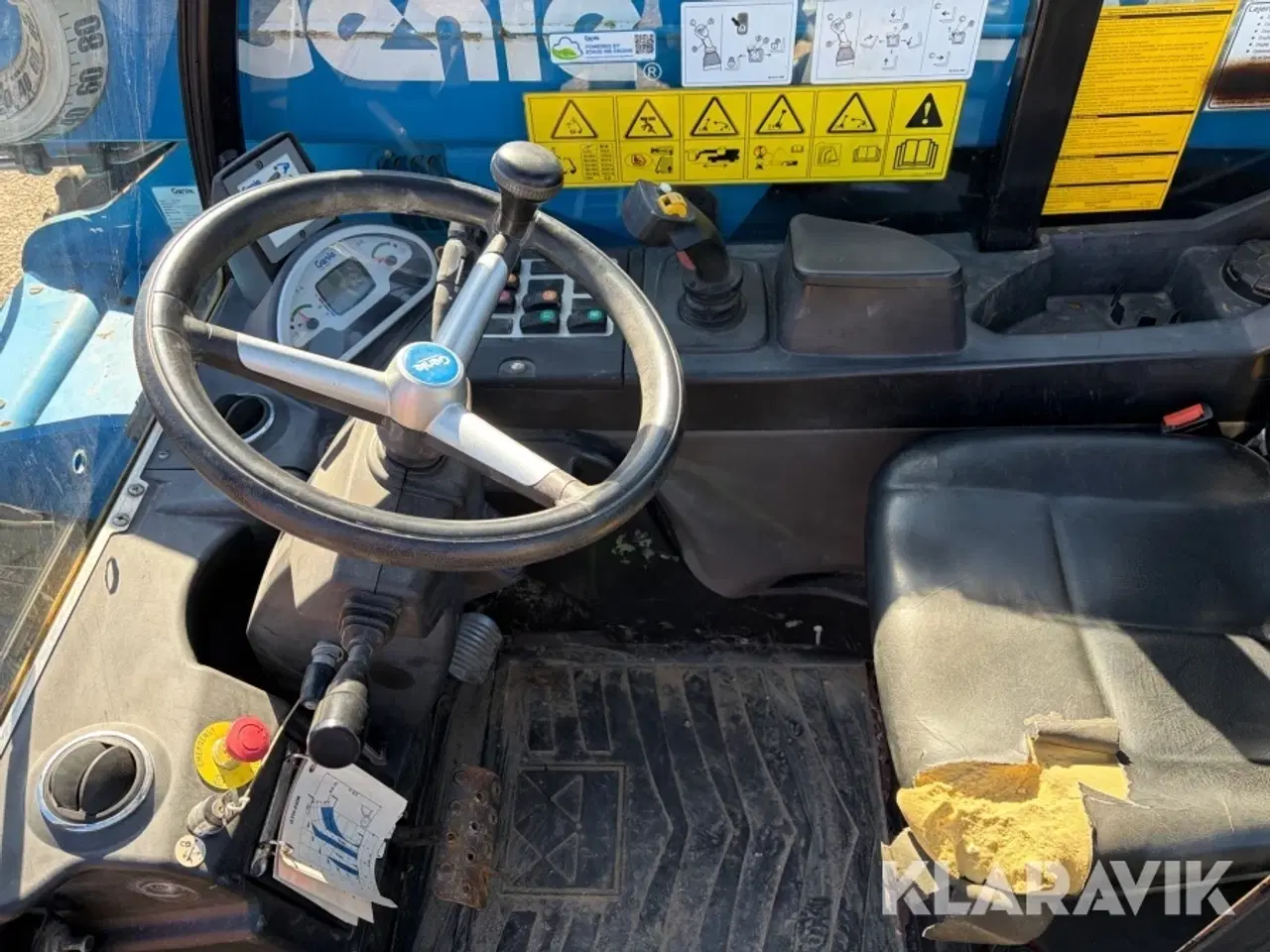 Billede 7 - Teleskoplæsser Genie GTH-2506 2500kg - med skovl og gafler