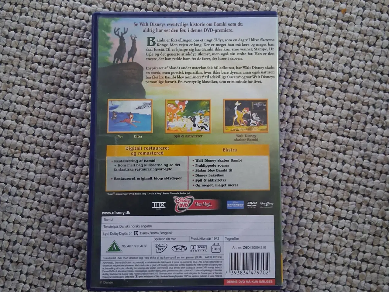 Billede 2 - Bambi dobbelt dvd 