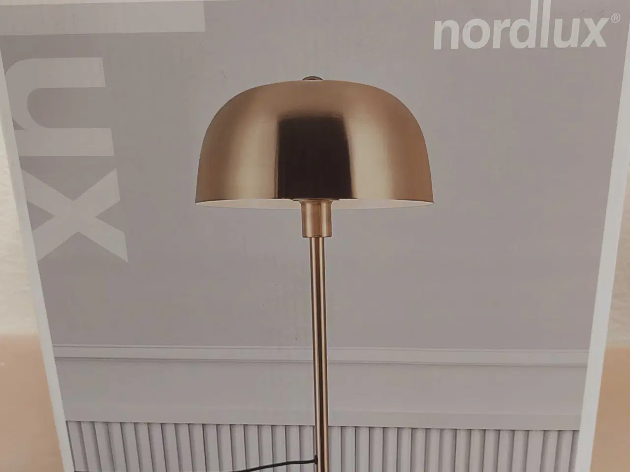 Billede 2 - Bordlampe, Nordlux, messing. Ubrugt ( annonce 94 A