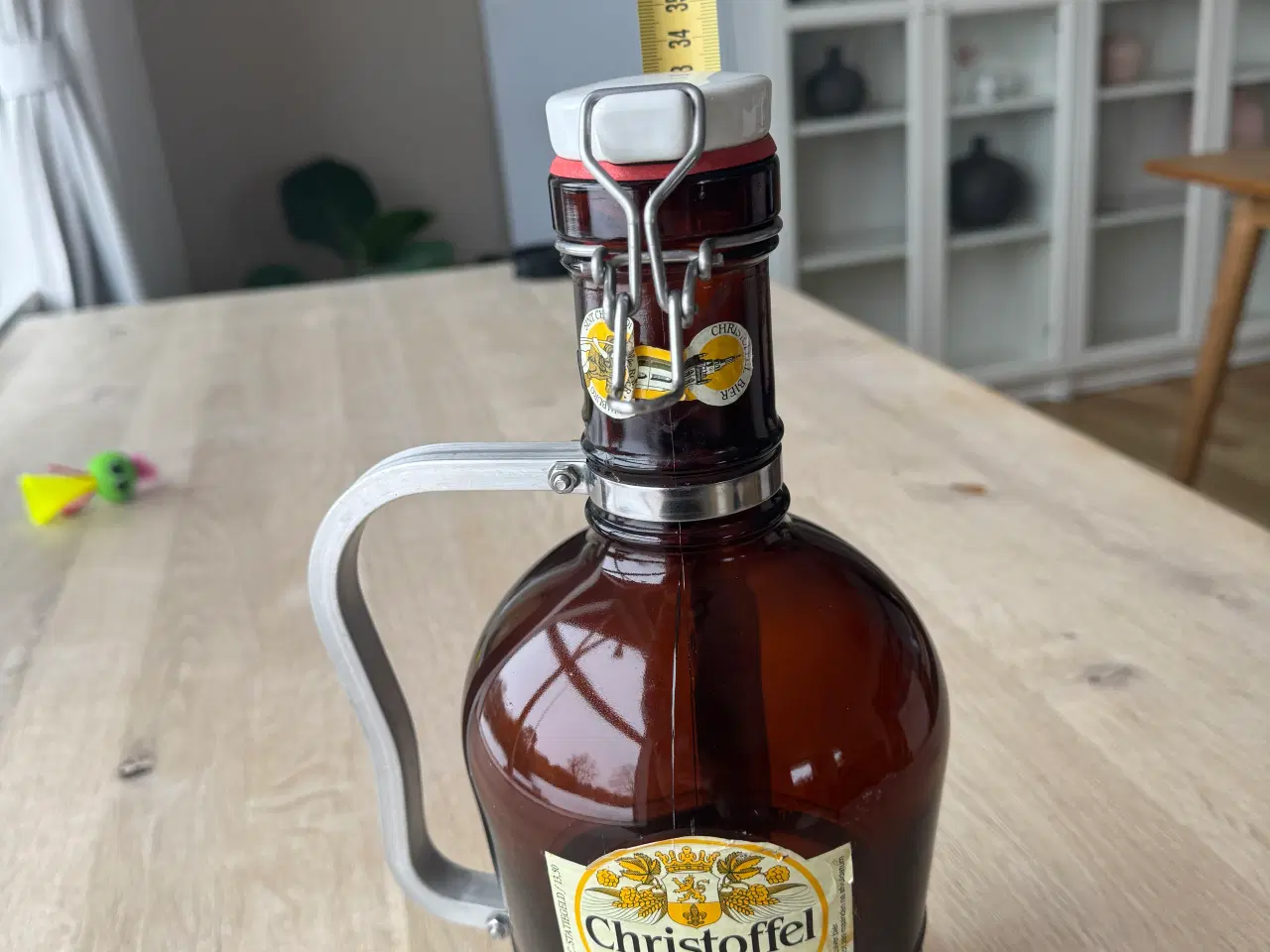 Billede 2 - Christoffel Bier glasflaske / gammel øl flaske