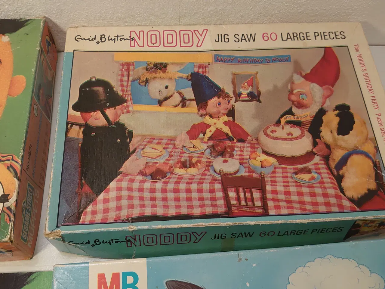 Billede 3 - 3 stk vintage komplette børnepuslespil.