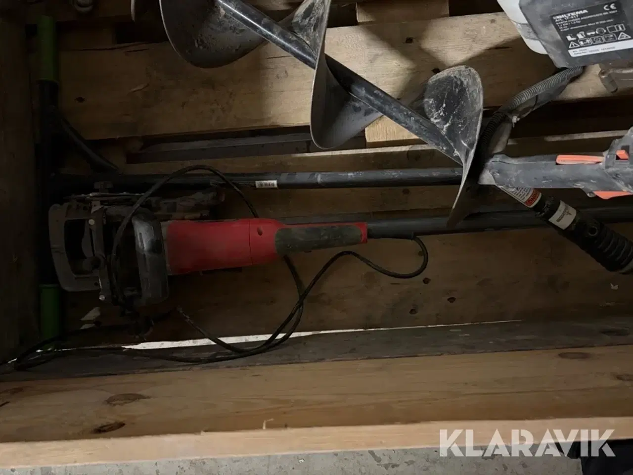 Billede 4 - Blandet lot med et Pæle bor Biltema Art.17-417