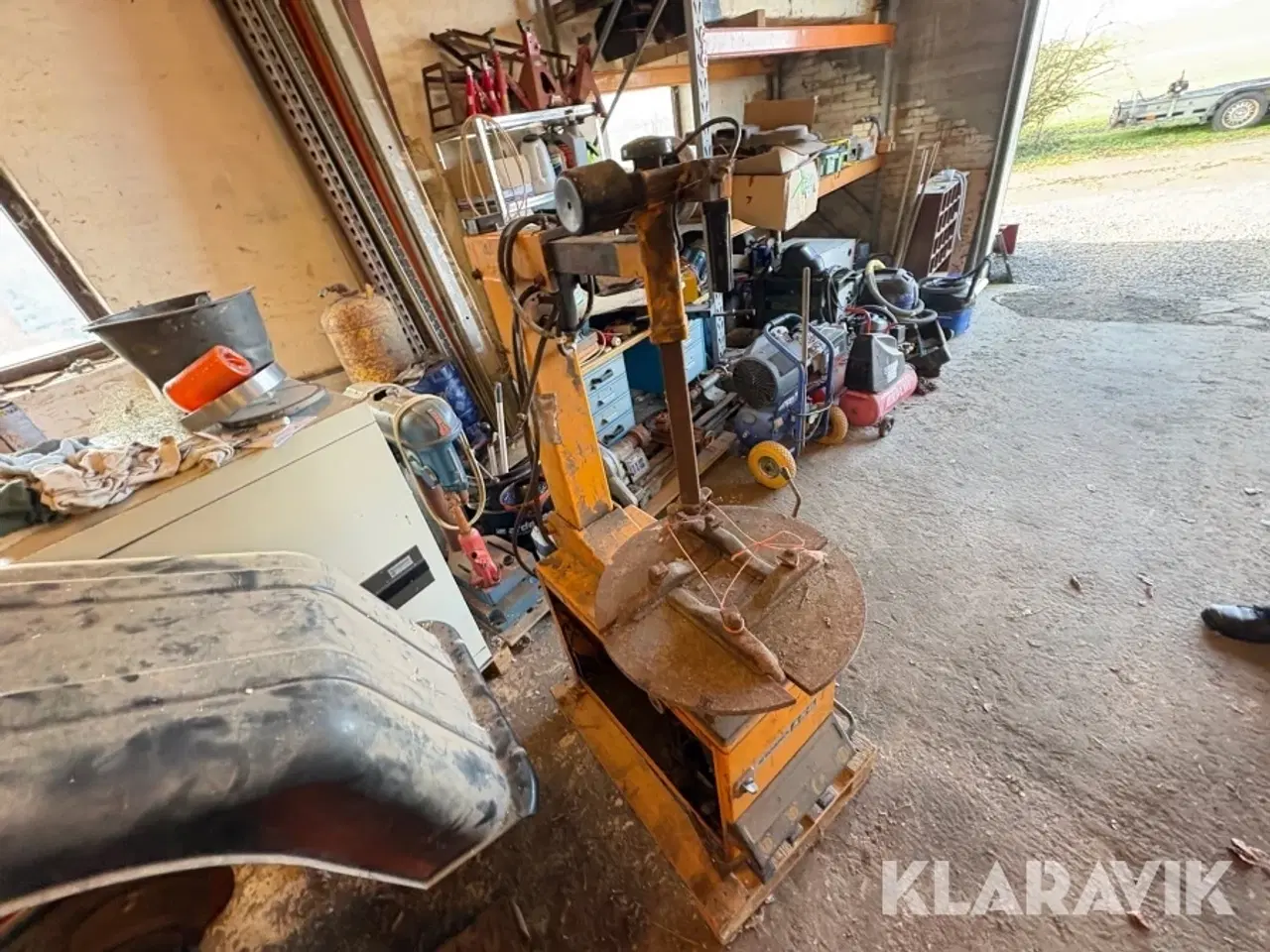 Billede 3 - Dækapparat og afbalancering apparat Schenck / Hpa Asg/ 5500