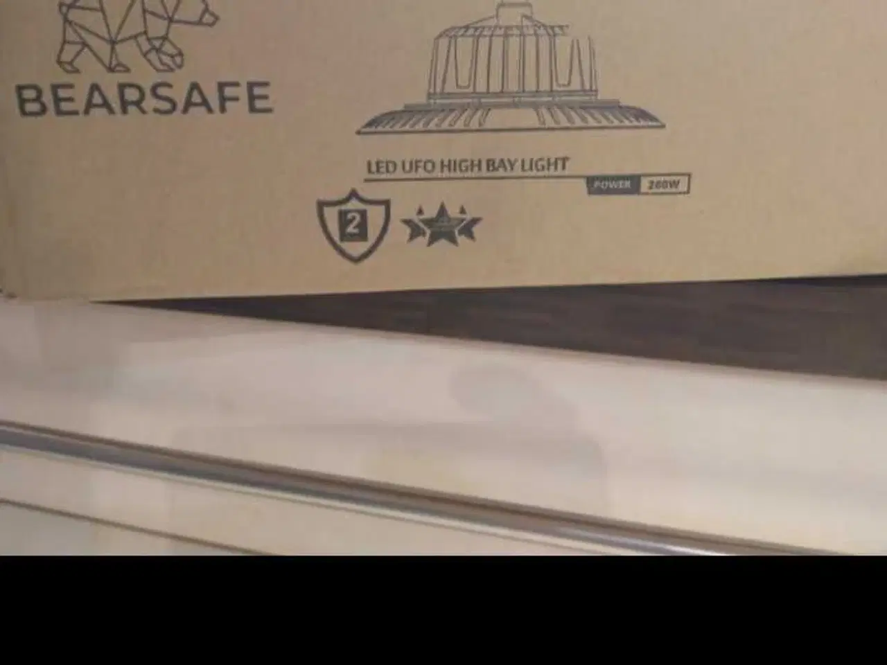 Billede 1 - Ny beatsafe kraftig led loftlampe