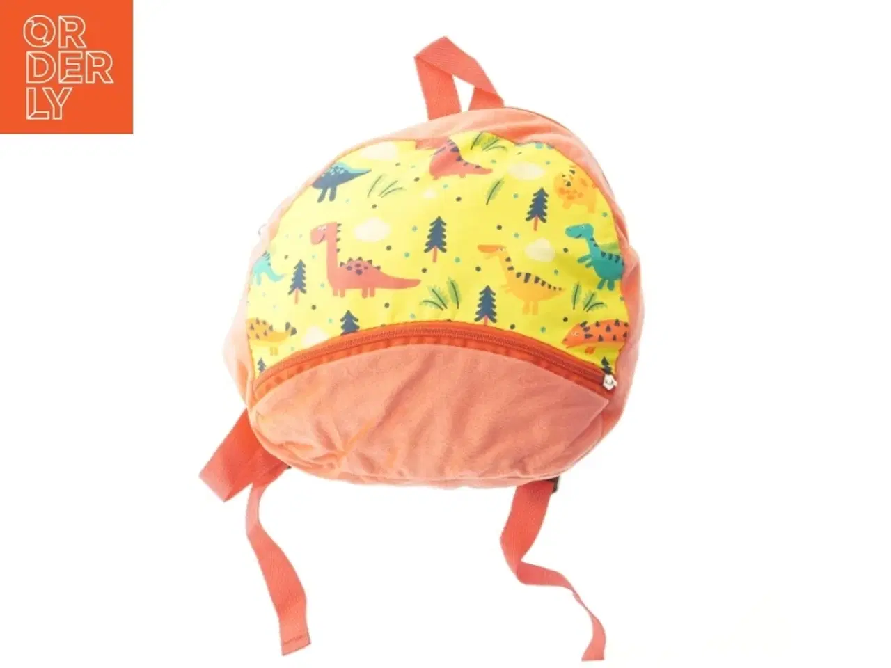 Billede 1 - Børnetaske med dinosaurprint (str. Ø 25 cm)