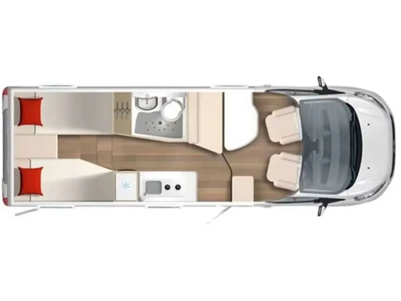 Billede 4 - 2023 - Bürstner Lineo T690 G   Bürstner Lineo T 690 G 2023 - Se den nu hos Camping-Specialisten.dk