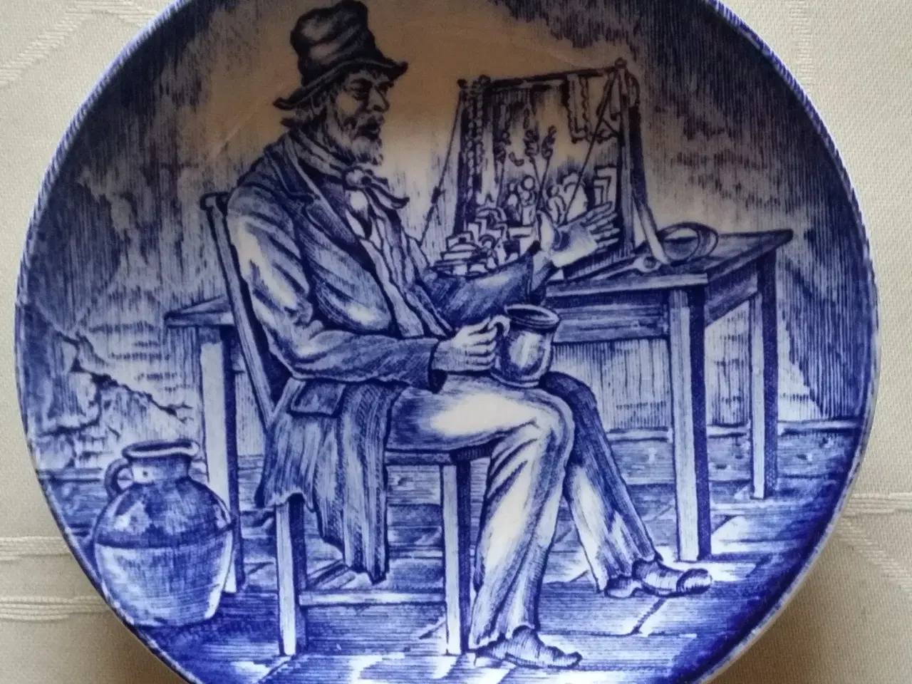 Billede 1 - 15 Engelske platter Ingen skår og revner.