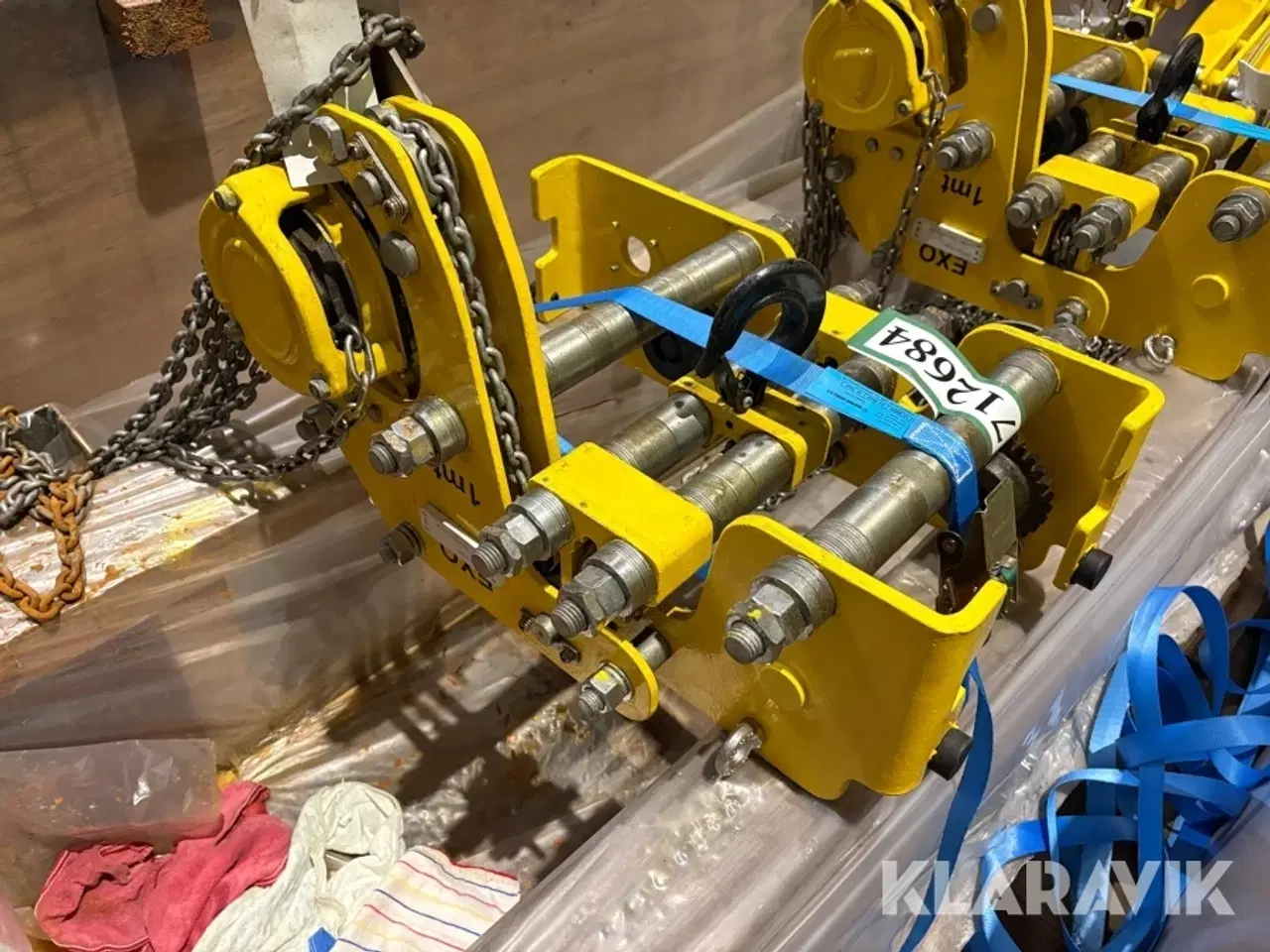 Billede 3 - Løbekat med talje Exo 1 tons - med side og endeforskydning