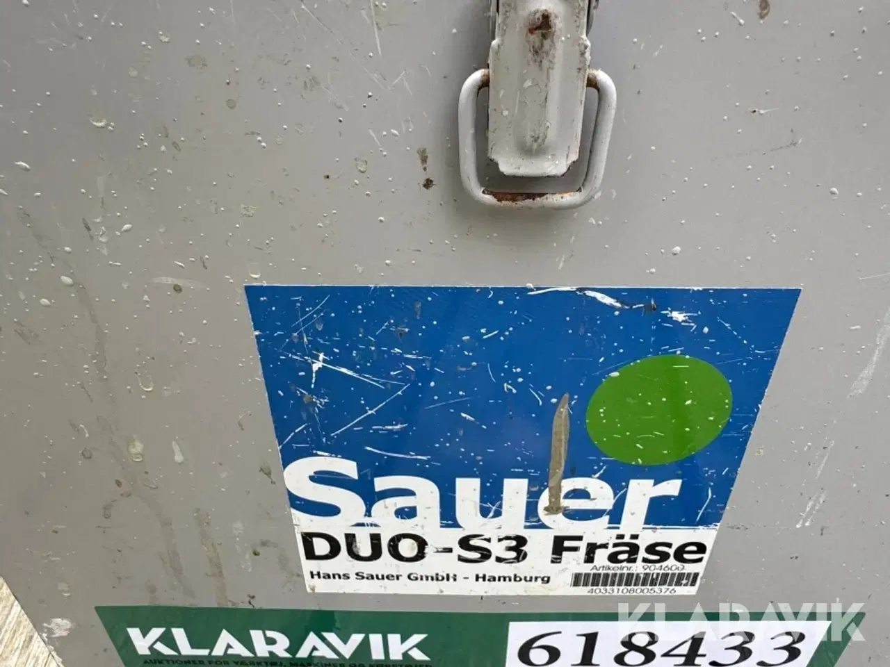 Billede 6 - Fræsemaskine Hans Sauer DOUC5