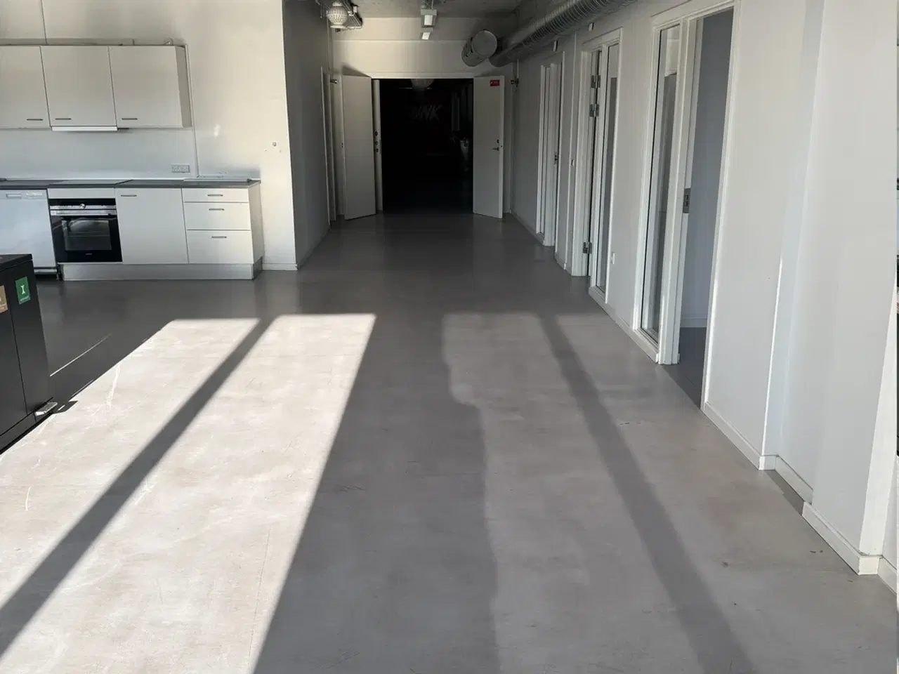 Billede 1 - Lejemål fra 20m2- 100m2 med Fælles te køkken og toiletter.