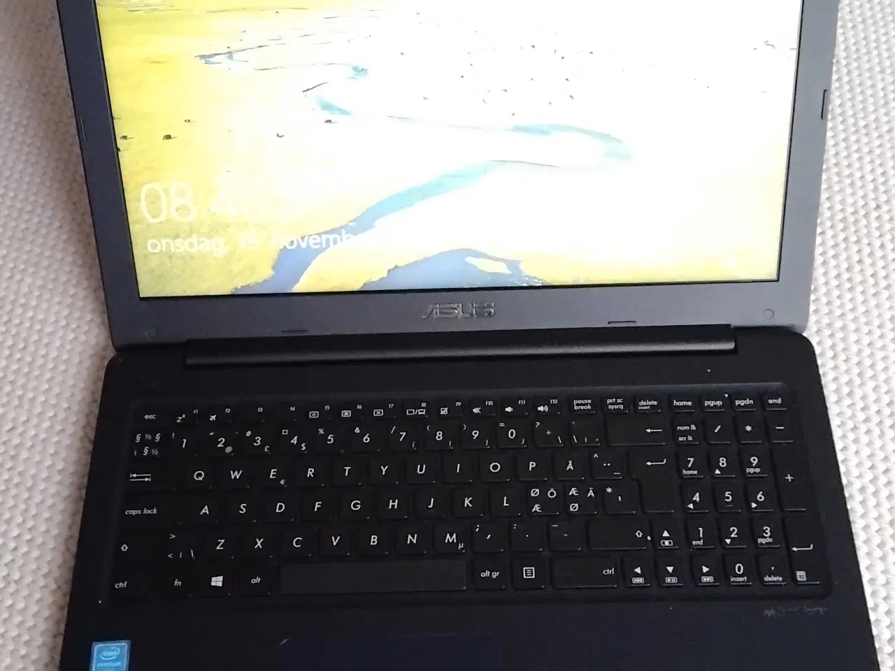 Billede 1 - Asus VivoBook E502NA 15,6 tommer laptop sort 