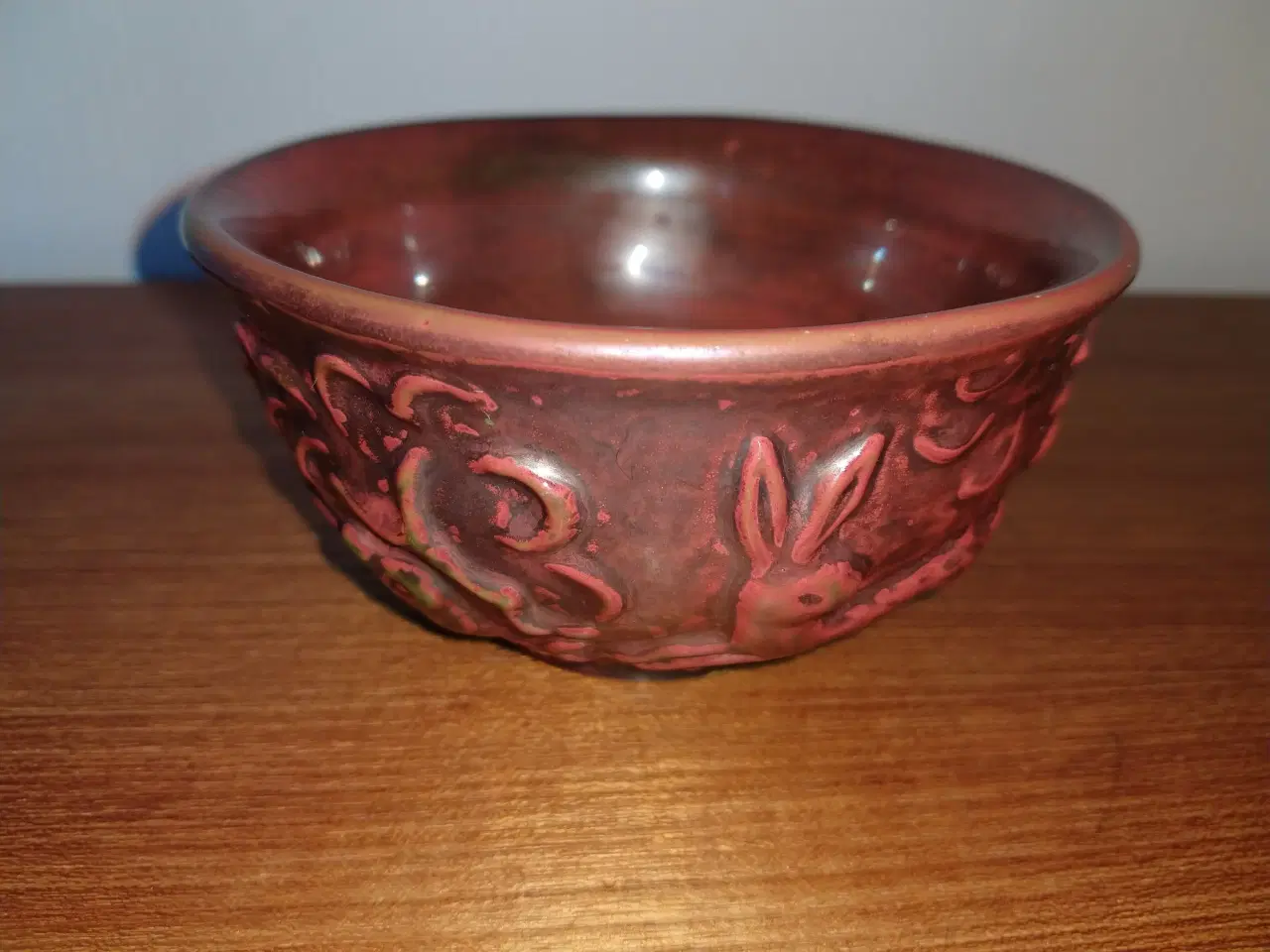 Billede 1 - Keramikskål Hjort 