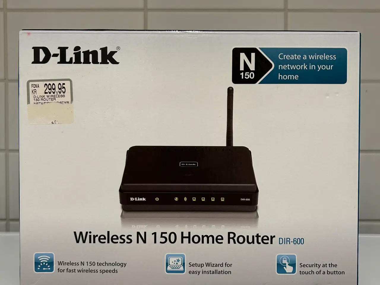 Billede 1 - Super lækker og hurtig, uåbnet trådløs router!