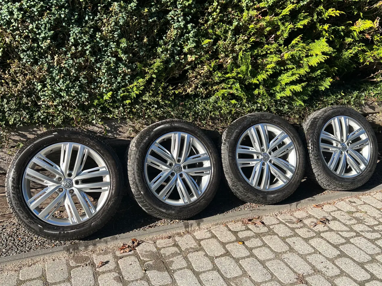 Billede 7 - VW Tiguan originale alufælge med vinterdæk