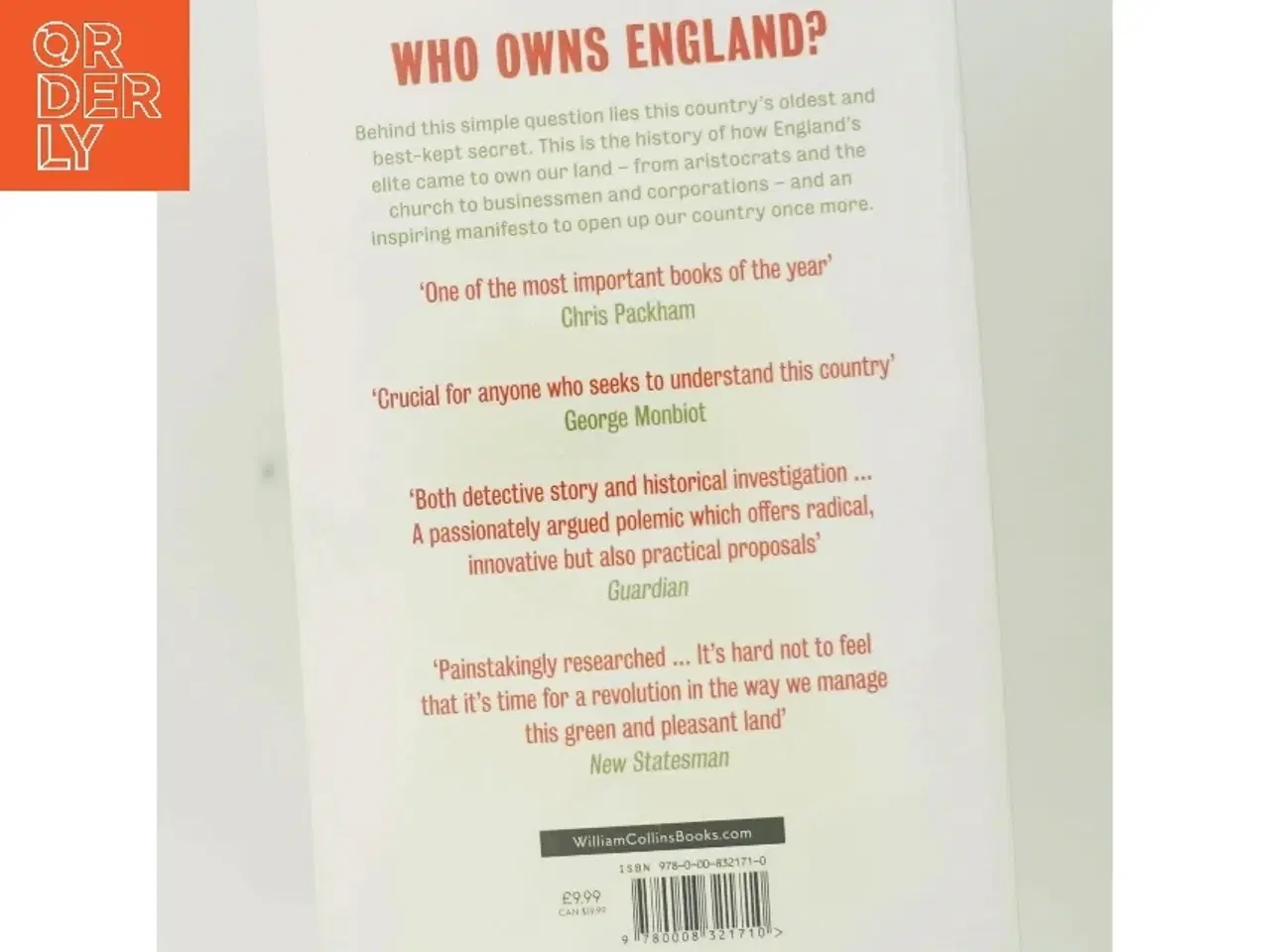 Billede 3 - Who Owns England?: How We Lost Our Land and How to Take It Back af Guy Shrubsole (Bog)