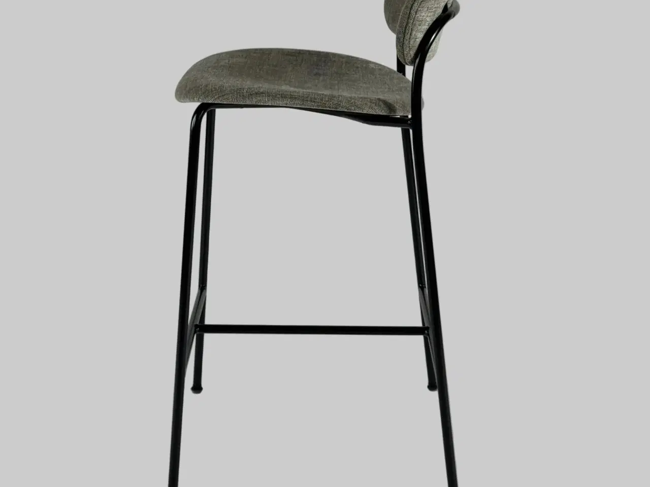 Billede 4 - &tradition Pavilion Barstol – Grå med Sort Stel SH 65 cm