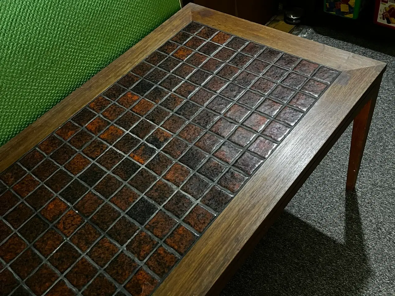 Billede 3 - 2 stk. ens teaktræs kakkelborde