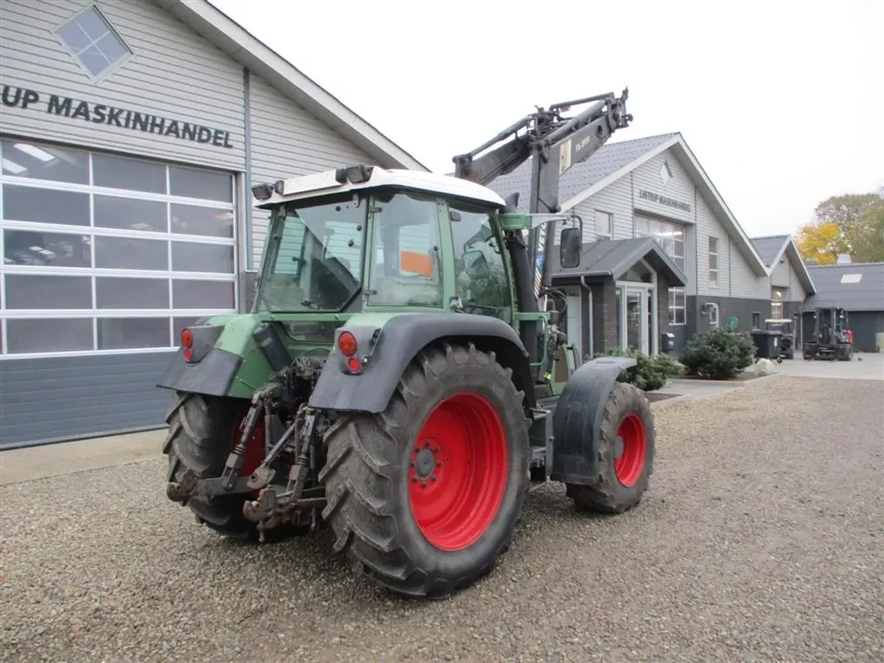 Billede 13 - Fendt 410 Vario med frontlæsser.