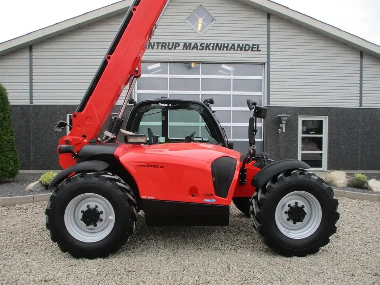 Billede 9 - Manitou MT933 easy Comfort. Dansk maskine, med hydrauliske pallegafler.