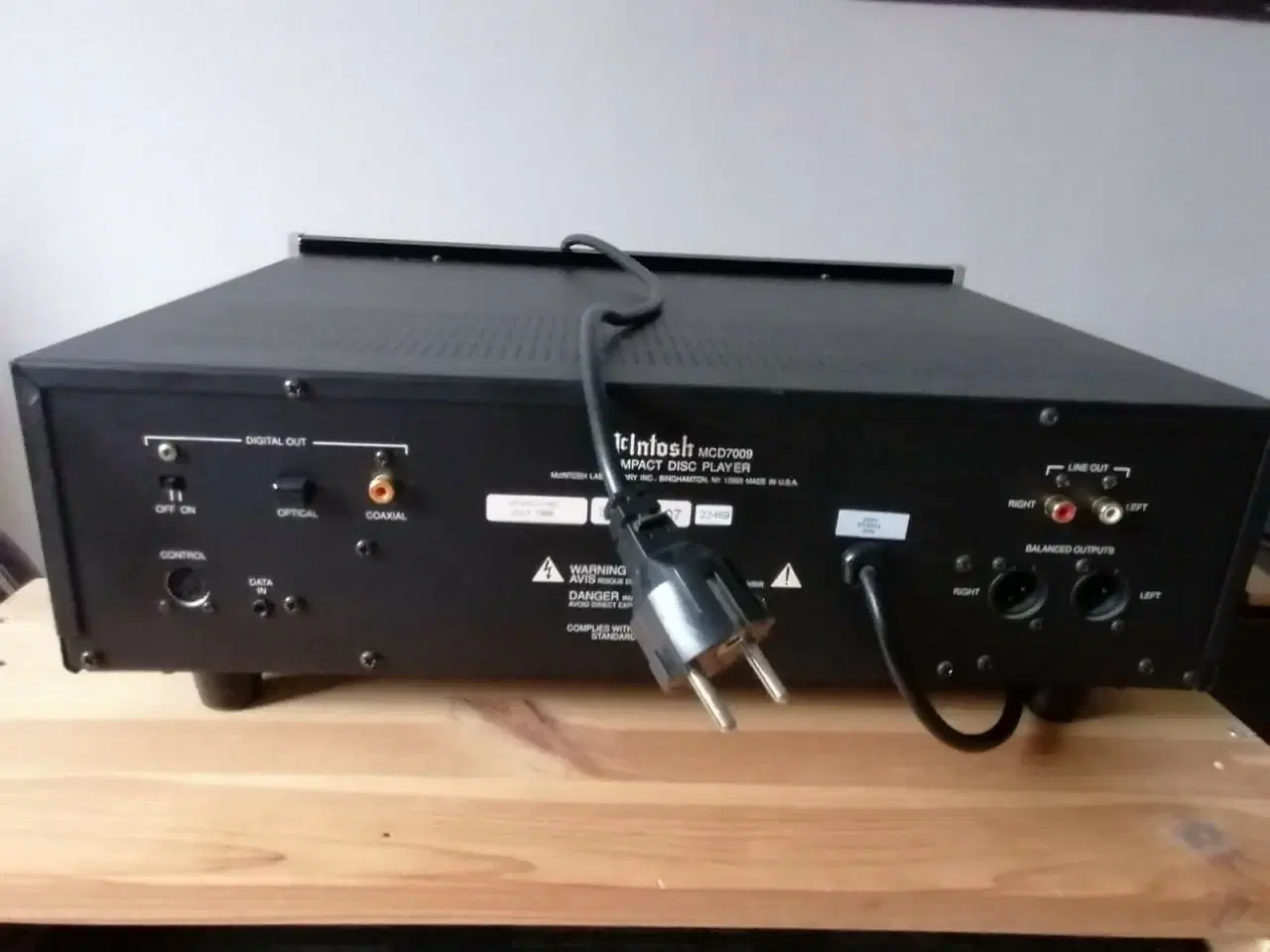 Billede 7 -  McIntosh MCD 7009 CD Player