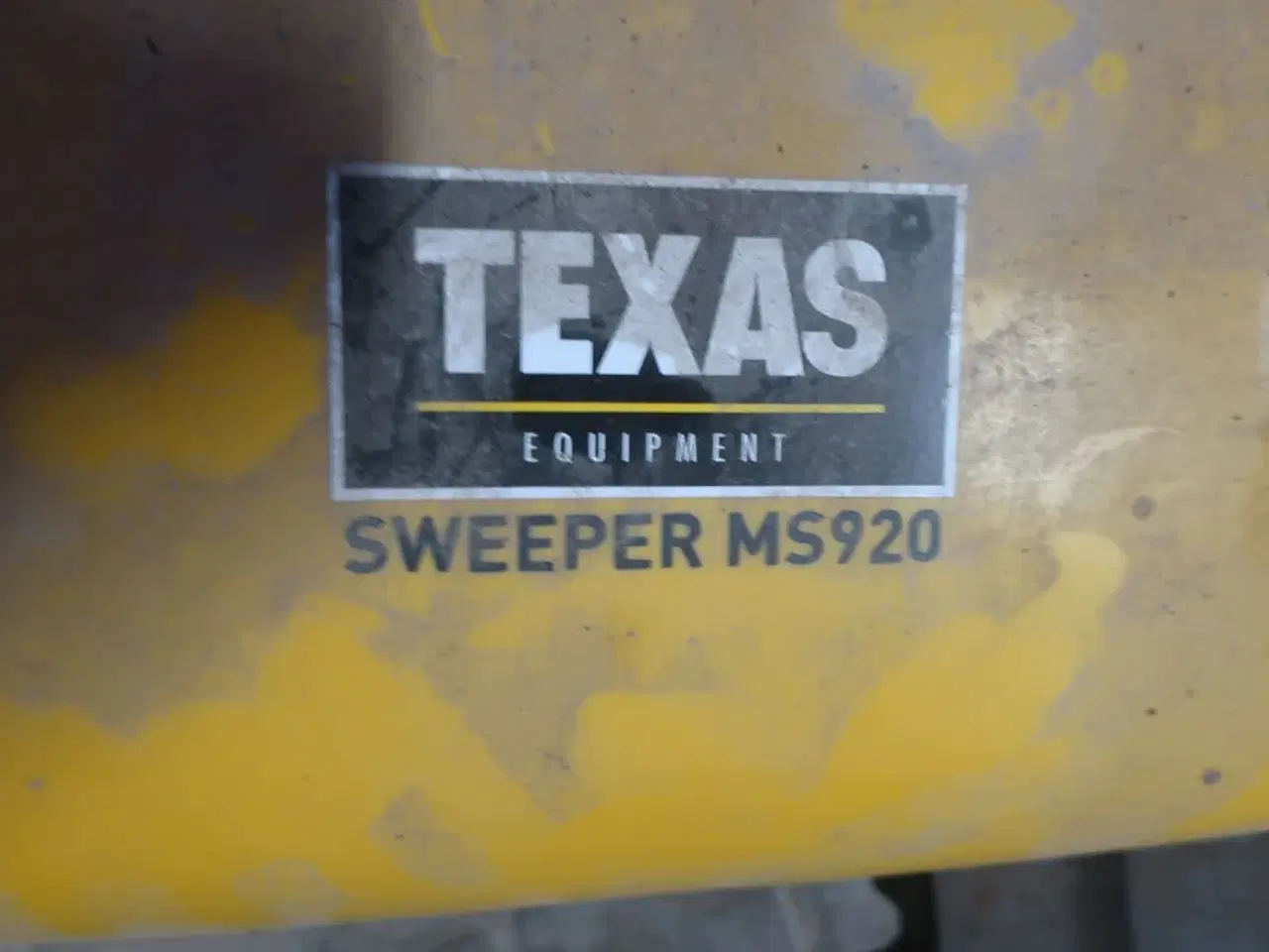 Billede 3 - Fejemaskine TEXAS SWEEPER MS 920