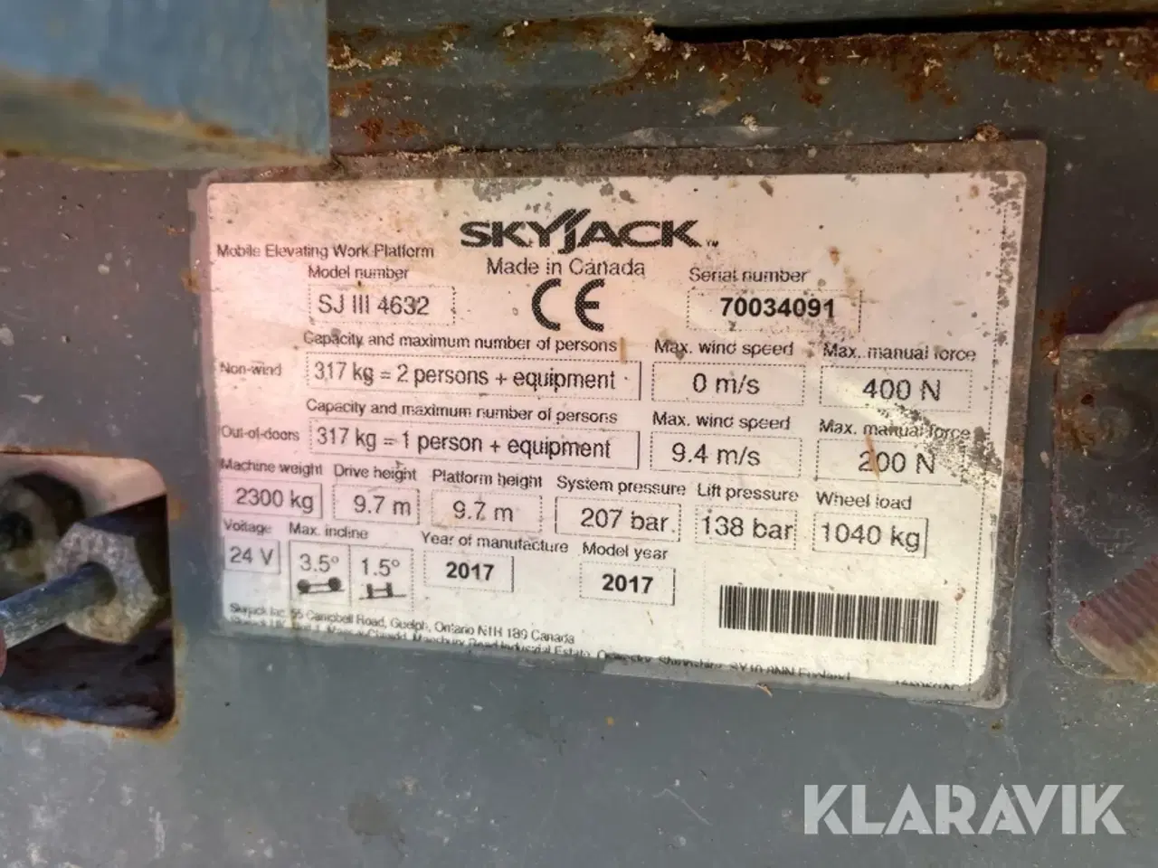 Billede 9 - Sakselift Skyjack SJlll4632