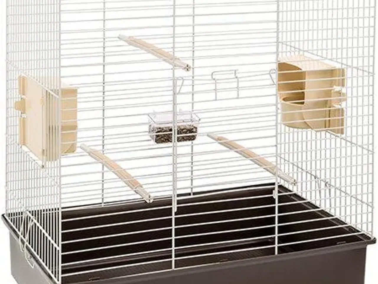 Billede 1 - Fuglebur Fp sonia white/brown 61.5x40x65cm