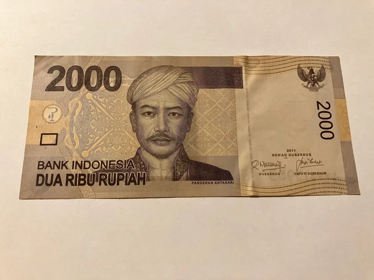 Billede 1 - 2000 Rupiah Indonesia